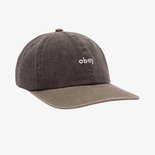 Load image into Gallery viewer, OBEY | Pigment 2 Tone Lowercase Cap | Black Multi