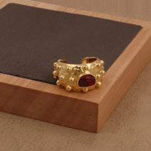Load image into Gallery viewer, EL JOYERO | Rawa Design Red Mohave Gemstone Ring | Gold