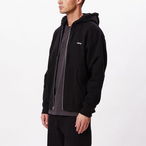 OBEY | Tab Zip Hood | Black