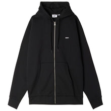 Load image into Gallery viewer, OBEY | Established Works Bold Zip Hood | Black