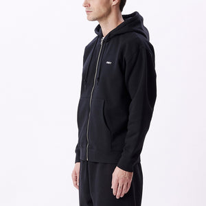 OBEY | Established Works Bold Zip Hood | Black