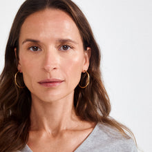 Load image into Gallery viewer, PILGRIM | Haze Hoop Earrings | Gold Plated