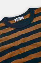 Load image into Gallery viewer, LOREAK MENDIAN | Striped Dot M T-Shirt | Brown