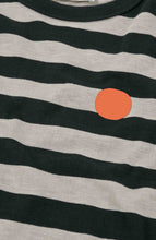 Load image into Gallery viewer, LOREAK MENDIAN | Camiseta Striped Dot T-Shirt | Dark Blue &amp; Clay Green