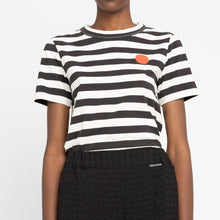 Load image into Gallery viewer, LOREAK MENDIAN | Hazpa Dot T-Shirt | Off White &amp; Anthracite