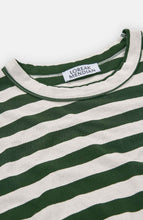 Load image into Gallery viewer, LOREAK MENDIAN | Azpi Dot M T-Shirt | Ecru/Dark Green