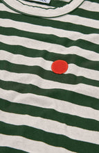 Load image into Gallery viewer, LOREAK MENDIAN | Azpi Dot M T-Shirt | Ecru/Dark Green