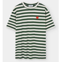 Load image into Gallery viewer, LOREAK MENDIAN | Azpi Dot M T-Shirt | Ecru/Dark Green