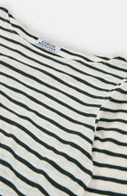 Load image into Gallery viewer, LOREAK MENDIAN | Bogak W LS T-shirt | Off White/Dark Green