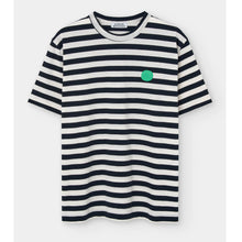 Load image into Gallery viewer, LOREAK MENDIAN | Hazpe Dot M T-Shirt | Off White/Navy