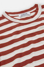 Load image into Gallery viewer, LOREAK MENDIAN | Hazpe Dot W T-Shirt | Off White/Cinnamon Stick
