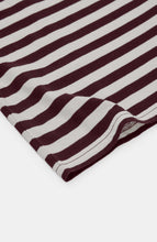 Load image into Gallery viewer, LOREAK MENDIAN | LM Stripe T-Shirt | Burgundy