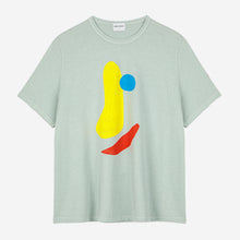 Load image into Gallery viewer, BOBO CHOSES | Smiling Mask Print T-Shirt | Turquoise - LONDØNWORKS