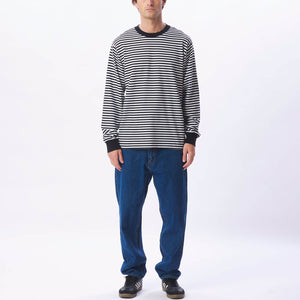 OBEY | Established Work Eyes Long Sleeve Top | Striped