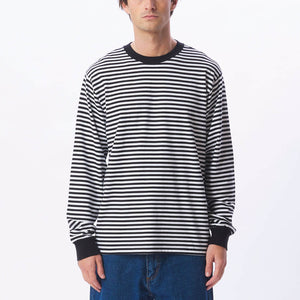 OBEY | Established Work Eyes Long Sleeve Top | Striped