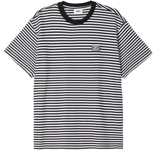 OBEY | Established Works Eyes T-Shirt | Black & White - LONDØNWORKS