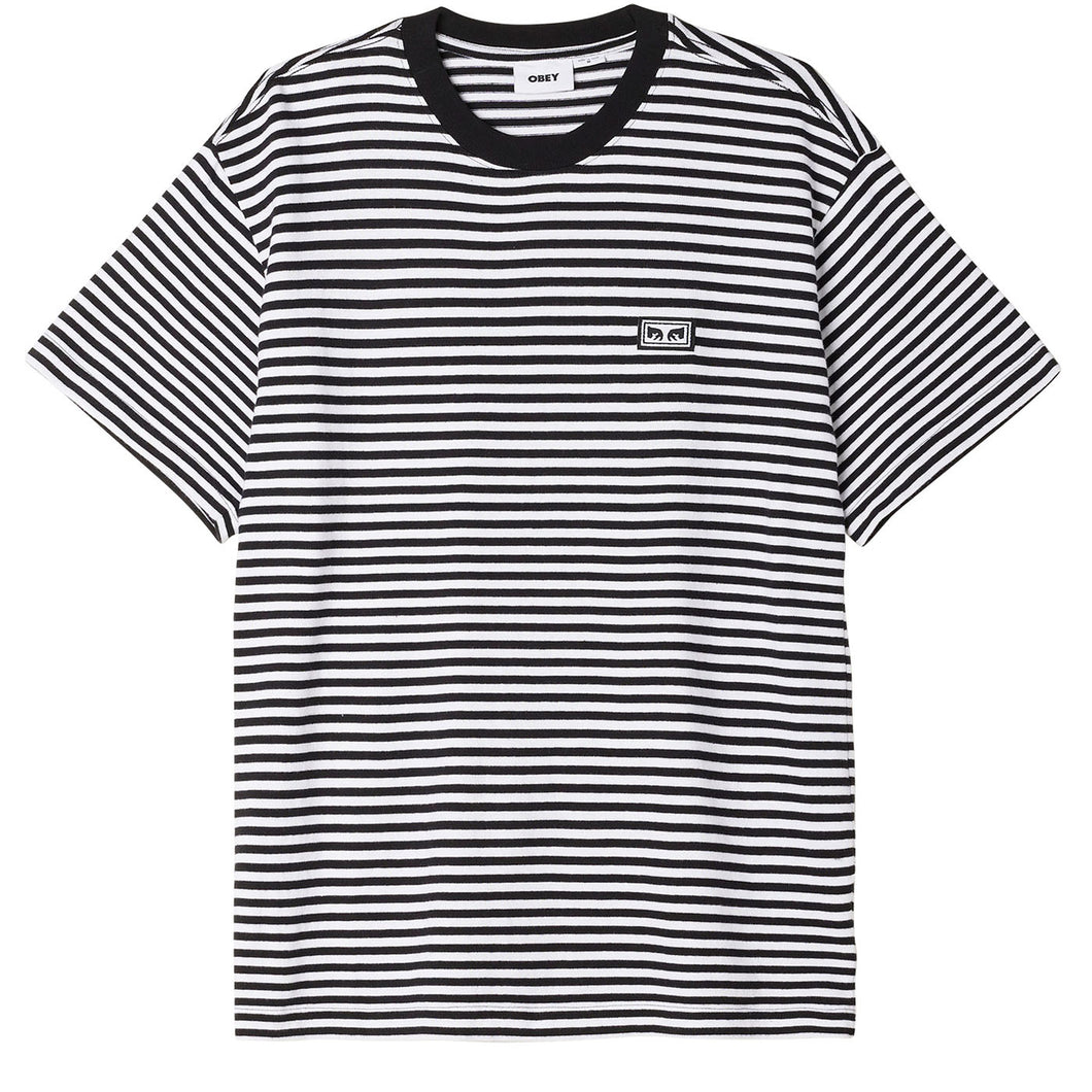 OBEY | Established Works Eyes T-Shirt | Black & White - LONDØNWORKS