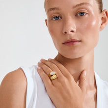 Load image into Gallery viewer, PILGRIM | Prism Rings 2 In One | Gold Plated