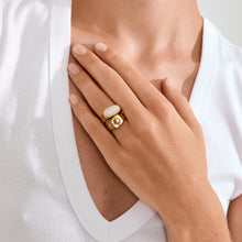 Load image into Gallery viewer, PILGRIM | Prism Rings 2 In One | Gold Plated