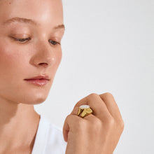 Load image into Gallery viewer, PILGRIM | Prism Rings 2 In One | Gold Plated