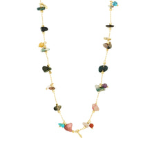 Load image into Gallery viewer, PILGRIM | Here Necklace | Gold Plated/Multi