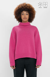 LOREAK MENDIAN | Isla Knit Sweater | Flash Pink