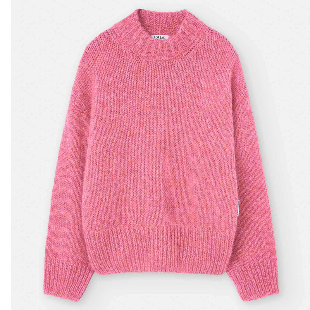 LOREAK MENDIAN | Eluska Pullover | Flash Pink