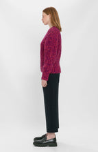 Load image into Gallery viewer, LOREAK MENDIAN | Yvonnes Pullover | Purple &amp; Pink