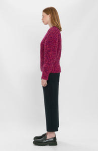 LOREAK MENDIAN | Yvonnes Pullover | Purple & Pink