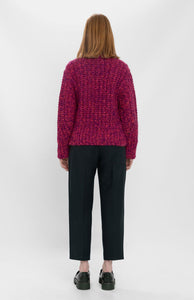 LOREAK MENDIAN | Yvonnes Pullover | Purple & Pink