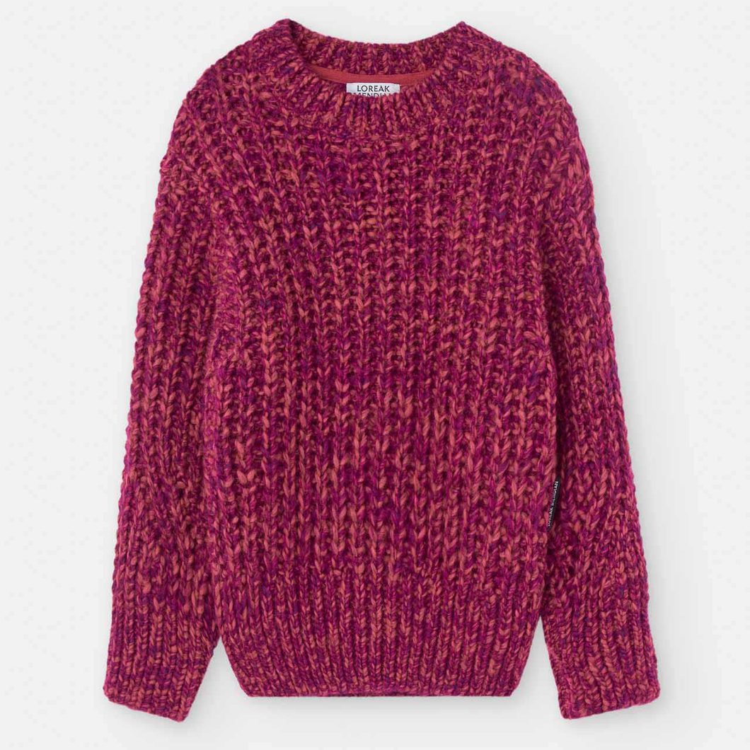 LOREAK MENDIAN | Yvonnes Pullover | Purple & Pink