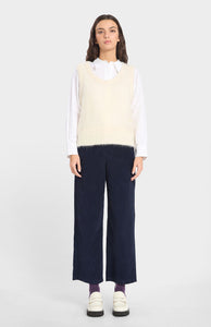 LOREAK MENDIAN | Zala Pullover Vest | Ecru