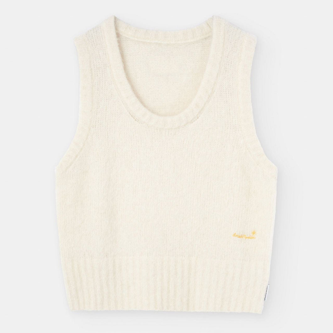 LOREAK MENDIAN | Zala Pullover Vest | Ecru