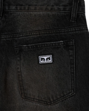 Load image into Gallery viewer, OBEY | Boxcar Straight Leg Denim | Oxidized Black