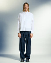 Load image into Gallery viewer, OBEY | Dean Stripe Pleated Pants | Midnight Navy - LONDØNWORKS
