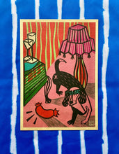 Load image into Gallery viewer, NIKI USAGI | A4 Print | 'Sausage!' - LONDØNWORKS