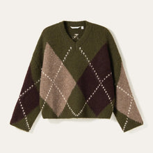 Load image into Gallery viewer, Noella | Lai Knit Avocado Sweater | Green Mix