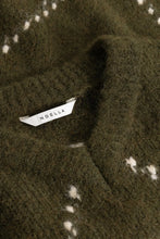 Load image into Gallery viewer, Noella | Lai Knit Avocado Sweater | Green Mix