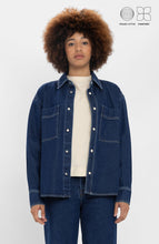 Load image into Gallery viewer, LOREAK MENDIAN | Zain Shirt Jacket | Indigo