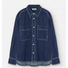 Load image into Gallery viewer, LOREAK MENDIAN | Zain Shirt Jacket | Indigo