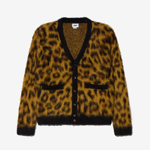 OBEY | Patron Cardigan | Leopard