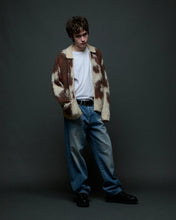 Load image into Gallery viewer, OBEY | Cow Pattern Zip Sweater | Cow Multi