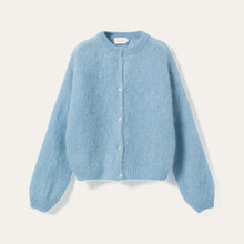 Load image into Gallery viewer, NOELLA | N-kae Mohair Cardigan | Baby Blue