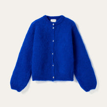 Load image into Gallery viewer, NOELLA | N-kae Mohair Cardigan | Electric Blue