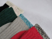 Load image into Gallery viewer, NISHIGUCHI KUTSUSHITA | Boston Silk Cotton Socks | Beer Amber