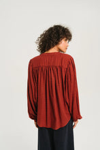 Load image into Gallery viewer, SACRECOEUR |Gladis Blouse | Berry