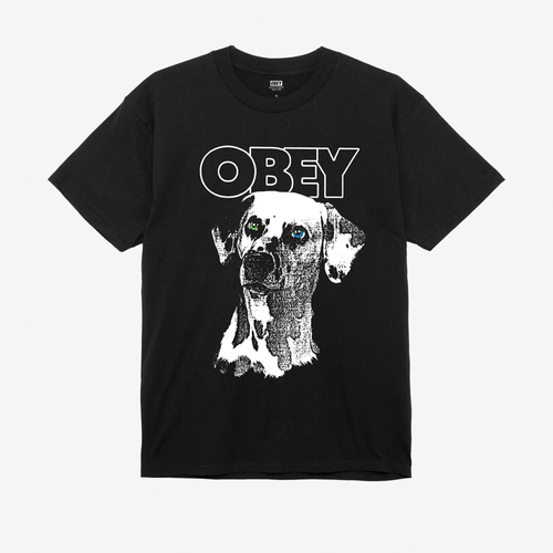 OBEY | Dalmation T-Shirt | Black