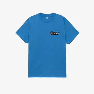 OBEY | Earth Drop Out T-Shirt | Azure Blue - LONDØNWORKS