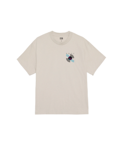 OBEY | Records And Tapes T-Shirt | Silver Grey - LONDØNWORKS