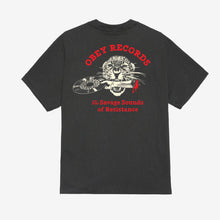 Load image into Gallery viewer, OBEY | Savage Sounds Leopard T-Shirt | Vintage Black